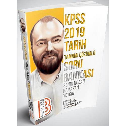 2019 KPSS Tarih Soru Bankası Benim Hocam Yayınları