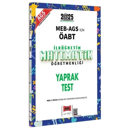 Yarg� 2025 �ABT MEB-AGS �lk��retim Matematik ��retmenli�i Yaprak Test Yarg� Yay�nlar�