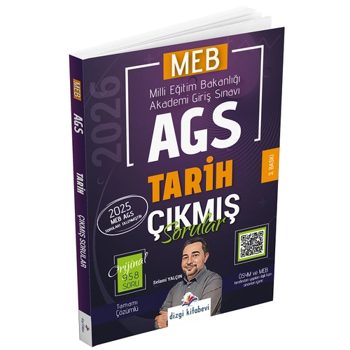 Dizgi Kitap 2026 MEB-AGS Tarih km Sorular zml - Selami Yaln Dizgi Kitap
