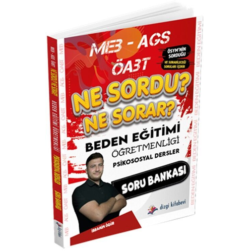 Dizgi Kitap Yay�nlar� 2025 MEB AGS �ABT Beden E�itimi ��retmenli�i Ne Sordu Ne Sorar Psikososyal Dersler Soru Bankas�