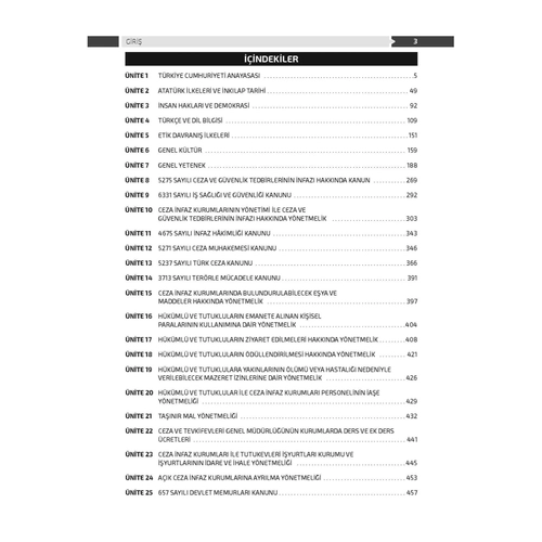 Edit�r Yay�nlar� 2024 Ceza ve Tevkifevleri Genel M�d�rl��� �dare Memuru GYS Soru-Cevap