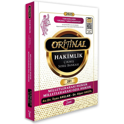 Yetki Yaynlar 2025 Hakimlik Milletleraras Hukuk ORJNAL km Soru Bankas zml