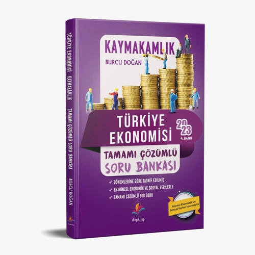 Türkiye Ekonomisi Soru Bankası Burcu Doğan Dizgi Kitap Yayınları 2023 4. baskı