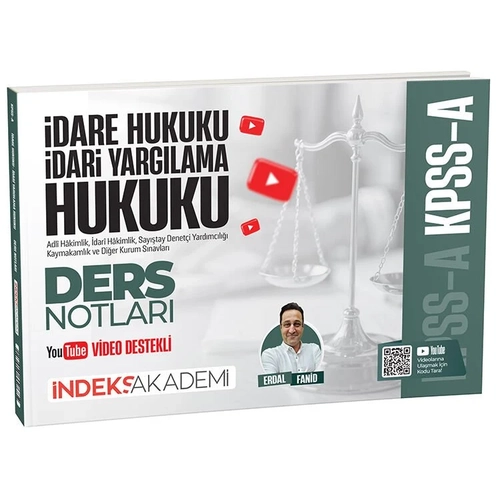 �ndeks Akademi 2026 KPSS A Grubu �dare ve �dari Yarg�lama Hukuku Video Ders Notlar� - Erdal Fanid �ndeks Akademi Yay�nc�l�k