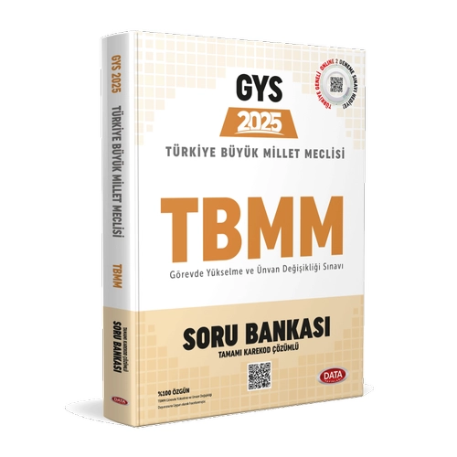 Data Yaynlar Trkiye Byk Millet Meclisi (TBMM) GYS Ortak Konular Soru Bankas