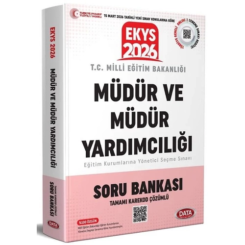 Data 2026 MEB EKYS M�d�r ve Yard�mc�l��� Soru Bankas� Data Yay�nlar�