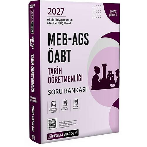 Pegem Akademi 2027 MEB-AGS �ABT Tarih ��retmenli�i Soru Bankas�