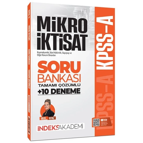 �ndeks Akademi 2026 KPSS A Grubu Mikro �ktisat Soru Bankas� ve 10 Deneme ��z�ml� - Bilge Beyaz �ndeks Akademi Yay�nc�l�k