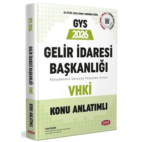 Data 2026 GYS Gelir �daresi Ba�kanl��� VHK� Konu Anlat�m� G�revde Y�kselme Data Yay�nlar�