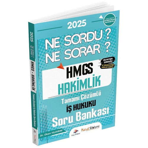 Dizgi Kitap Yaynlar 2025 HMGS Hakimlik  Hukuku Ne Sordu Ne Sorar Soru Bankas zml