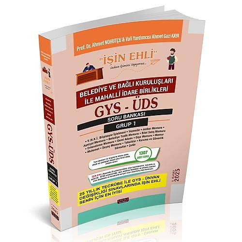GYS-DS Belediye ve Bal Kurulular Mahalli dare Birlikleri Personeli Grup 1 Soru Bankas Sava Yaynlar 2025