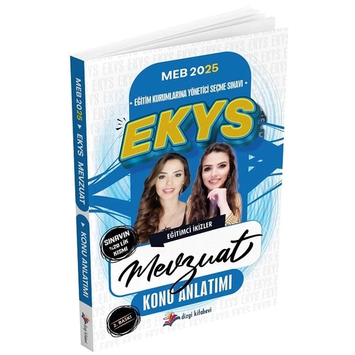 Dizgi Kitap 2025 MEB EKYS M�d�r ve Yard�mc�l��� Mevzuat Konu Anlat�m� - E�itimci �kizler Dizgi Kitap