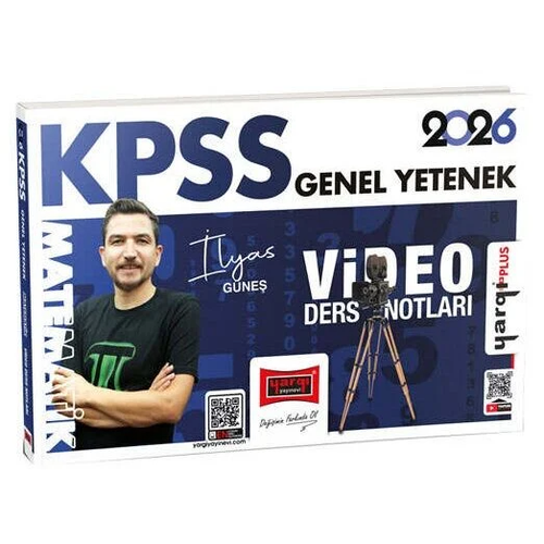 Yarg Yaynlar 2026 KPSS Genel Yetenek Matematik Video Ders Notlar lyas Gne Yarg