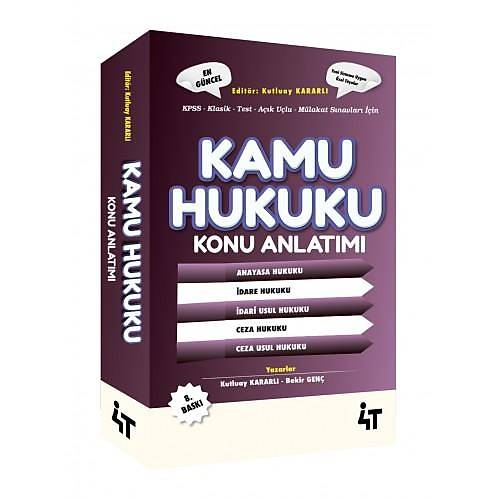4t Kamu Hukuku Konu Anlatm - Kutluay KARARLI