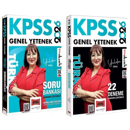 Yarg Yaynlar 2026 KPSS Trke Soru Bankas ve 22 Deneme 2'li Set Yelda nal Yarg