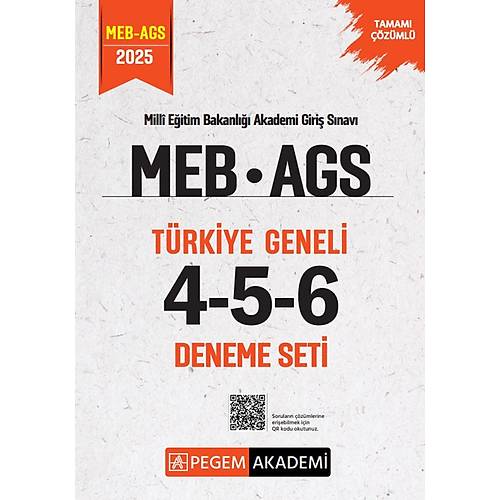 2025 MEB AGS Tamam zml Trkiye Geneli 4-5-6 (3'l Deneme Seti)
