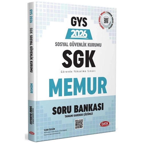 Data 2026 GYS SGK Memur Soru Bankas� G�revde Y�kselme Data Yay�nlar�