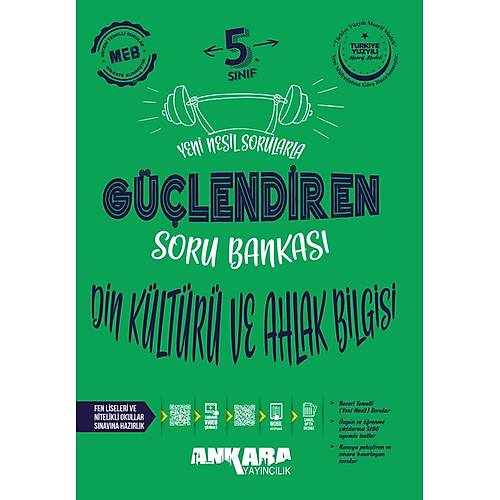 5. S�n�f G��lendiren Din K�lt�r� ve Ahlak Bilgisi Soru Bankas� Ankara Yay�nc�l�k