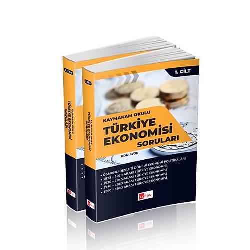 Kaymakam Okulu Trkiye Ekonomisi  Tamam Geni zml Soru Bankas 2026 2 Ciltli Set