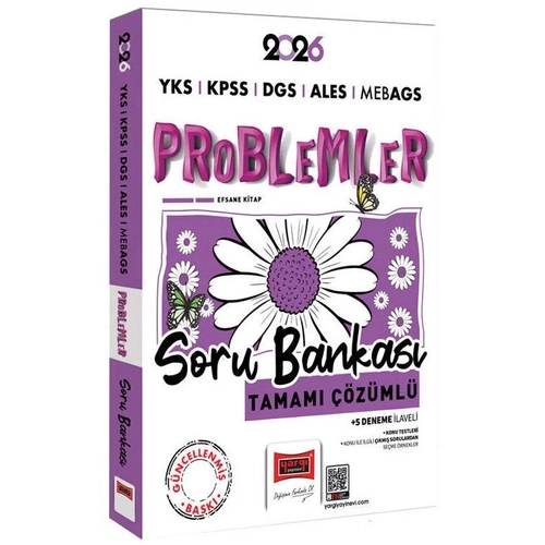 Yarg 2026 KPSS MEB-AGS ALES DGS YKS Problemler Soru Bankas zml Papatya Serisi Yarg Yaynclk