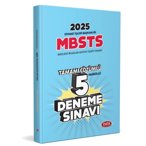 Diyanet ��leri Ba�kanl��� Mesleki Bilgiler Seviye Tespit S�nav� (MBSTS) Tamam� ��z�ml� 5 Fasik�l Deneme