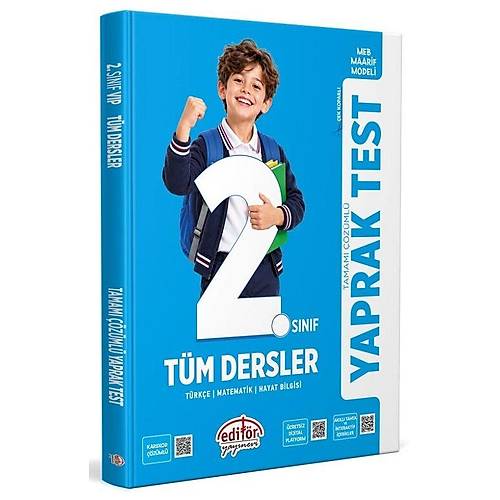 Edit�r 2. S�n�f T�m Dersler Maarif Modeli Yaprak Test Edit�r Yay�nlar�