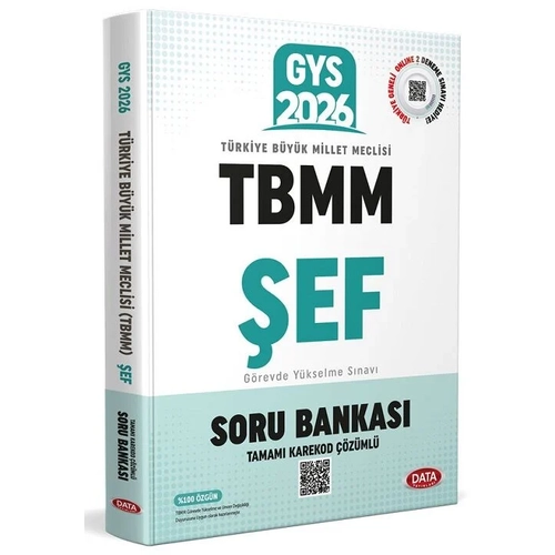 Data 2026 GYS TBMM �ef Soru Bankas� ��z�ml� G�revde Y�kselme Data Yay�nlar�