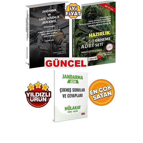Tercih Kitabevi 2024 Jandarma ve Sahil Gvenlik Akademisi htisaslama ve Kurum i Ykselme Snavlarna Hazrlk Kitab( 3 Kitap-Soru+Deneme+Mlakat) Yavuz etin Gne