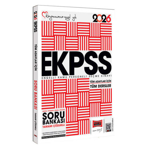 Yarg Yaynlar 2026 Tm Adaylar in EKPSS GK-GY Tm Dersler Tamam zml Soru Bankas