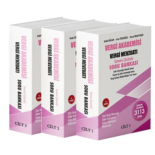 Vergi Akademisi Vergi Mevzuat� Tamam� ��z�ml� �zg�n Soru Bankas� Ocak 2026