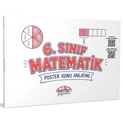 Edit�r 6. S�n�f Matematik Poster Konu Anlat�m� Edit�r Yay�nlar�
