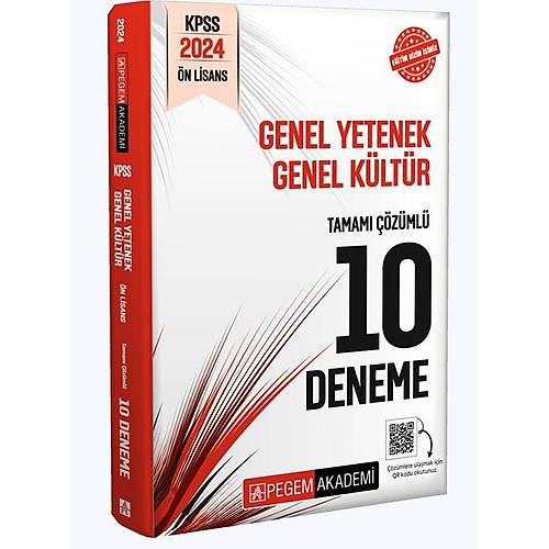 2024 KPSS Genel Yetenek Genel Kltr nlisans Tamam zml 10 Deneme