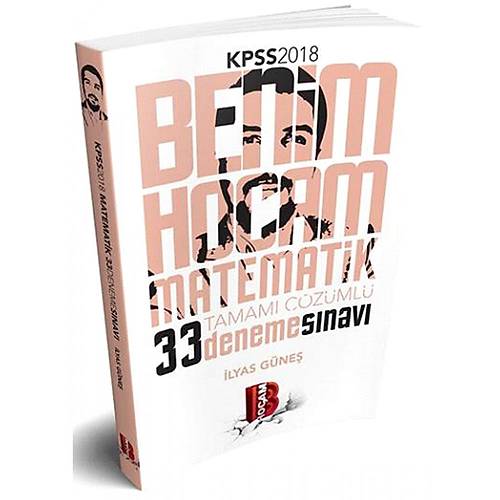 Benim Hocam Yaynlar 2018 KPSS Matematik Tamam zml 33 Deneme