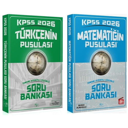 CBA Yaynlar 2026 KPSS Trke ve Matematik Pusulas Soru Bankas 2'li