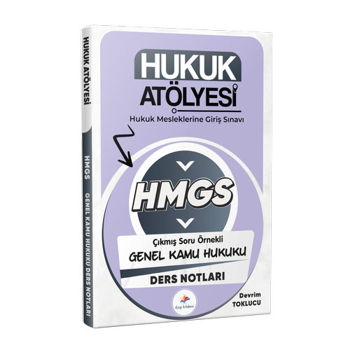 Dizgi Kitap 2026 Hukuk At�lyesi HMGS Hukuk Mesleklerine Giri� S�nav� ��km�� Soru �rnekli Genel Kamu Hukuku Ders Notlar� Devrim Toklucu