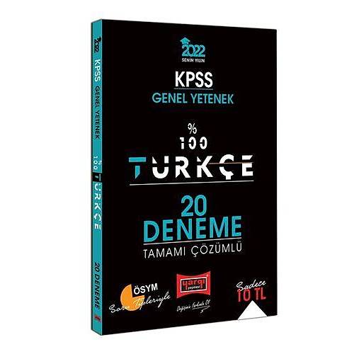 Yargý Yayýnlarý 2022 KPSS Genel Yetenek %100 Türkçe Tamamý Çözümlü 20 Deneme
