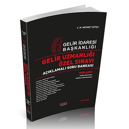 GİB Gelir Uzmanlığı Özel Sınavı Soru Bankası Savaş Yayınları 2022