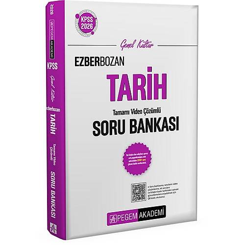 2026 KPSS Genel Yetenek Genel Kltr Ezberbozan Tarih Tamam Video zml Soru Bankas