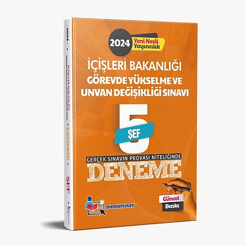 Memur Snav Yaynlar T.C. ileri Bakanl GYS ve nvan Deiiklii EF 5 Deneme