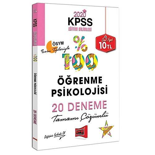 KPSS Eitim Bilimleri renme Psikolojisi Tamam zml 20 Deneme Yarg Yaynlar 2020