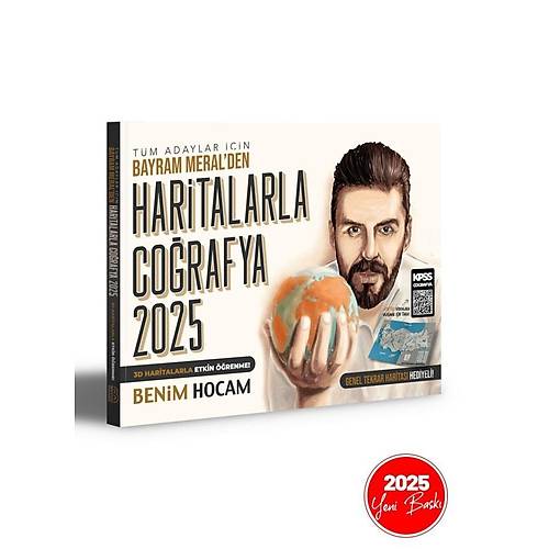 Benim Hocam Yaynlar 2025 Tm Adaylar in Haritalarla Corafya  Bayram Meral
