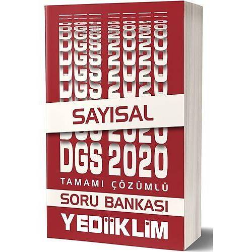 DGS Sayýsal Soru Bankasý Tamamý Çözümlü Yediiklim Yayýnlarý 2020