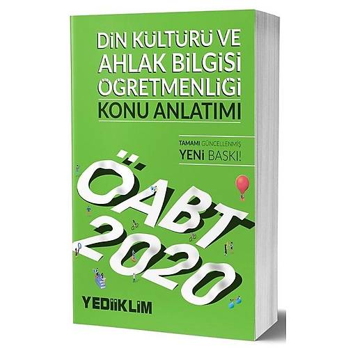 ÖABT Din Kültürü ve Ahlak Bilgisi Öðretmenliði Konu Anlatýmlý Yediiklim Yayýnlarý 2020
