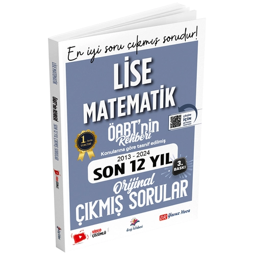 Dizgi Kitap 2025 ABT nin Rehberi Lise Matematik retmenlii km Sorular Son 12 Yl zml - Yavuz Hoca Dizgi Kitap Yaynlar