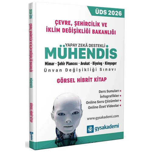 GYS Akademi 2026 GYS �DS �evre, �ehircilik ve �klim De�i�ikli�i Bakanl��� M�hendis Konu Anlat�ml�