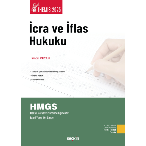 Themis �cra ve �flas Hukuku Konu Kitab� �smail Ercan Se�kin Yay�nlar�