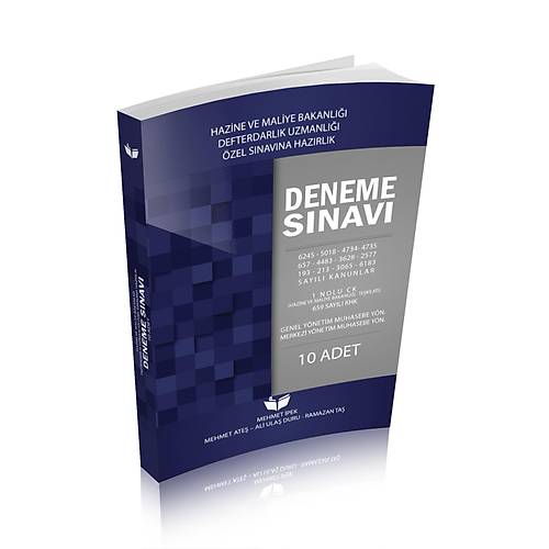 Hazine ve Maliye Bakanl��� Defterdarl�k Uzmanl��� �zel S�nav�na Haz�rl�k 10 Deneme