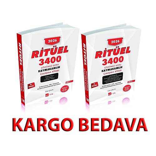 Rit�el 3400 ��z�ml� Soru Bankas� Can �elik 8. Bask� 2026