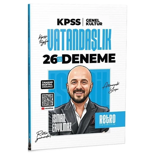 Retro 2026 KPSS Vatanda�l�k 26 Deneme ��z�ml� - �smail Ery�lmaz Retro Yay�nc�l�k