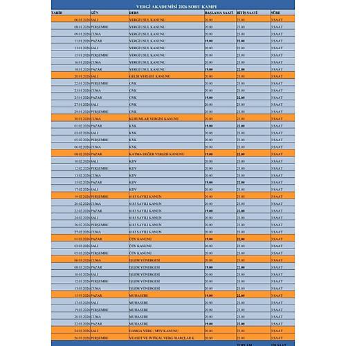 Vergi Dairesi M�d�rl�k ve Vergi Dairesi M�d�r Yard�mc�l��� - Gelir Uzmanl��� Yeterlilik S�navlar� ONL�NE Soru Kamp� 2026